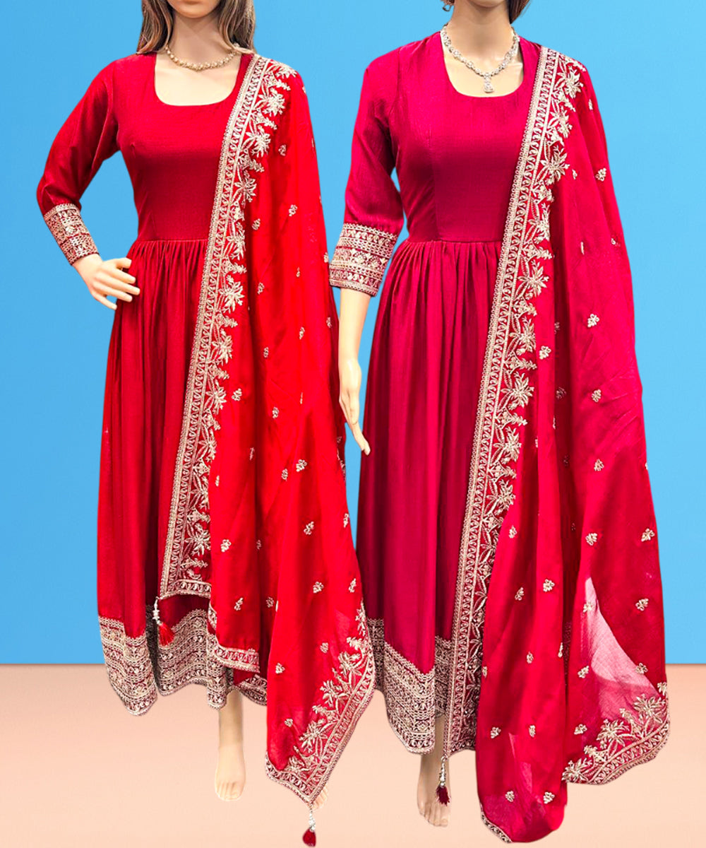 Anarkali Set Chinon 36-44